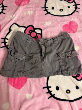 garage cargo mini skirt ♡